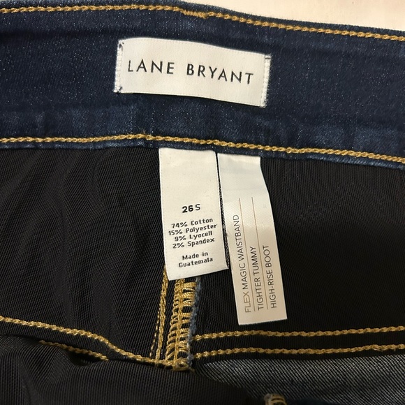 Lane Bryant straight leg Jean plus size 26, 30 in inseam - Picture 4 of 9